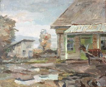 One September Study With A Cart. Tsup Dmitriy