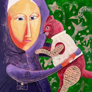 Maryam and the sacred cat. Azarova Irina