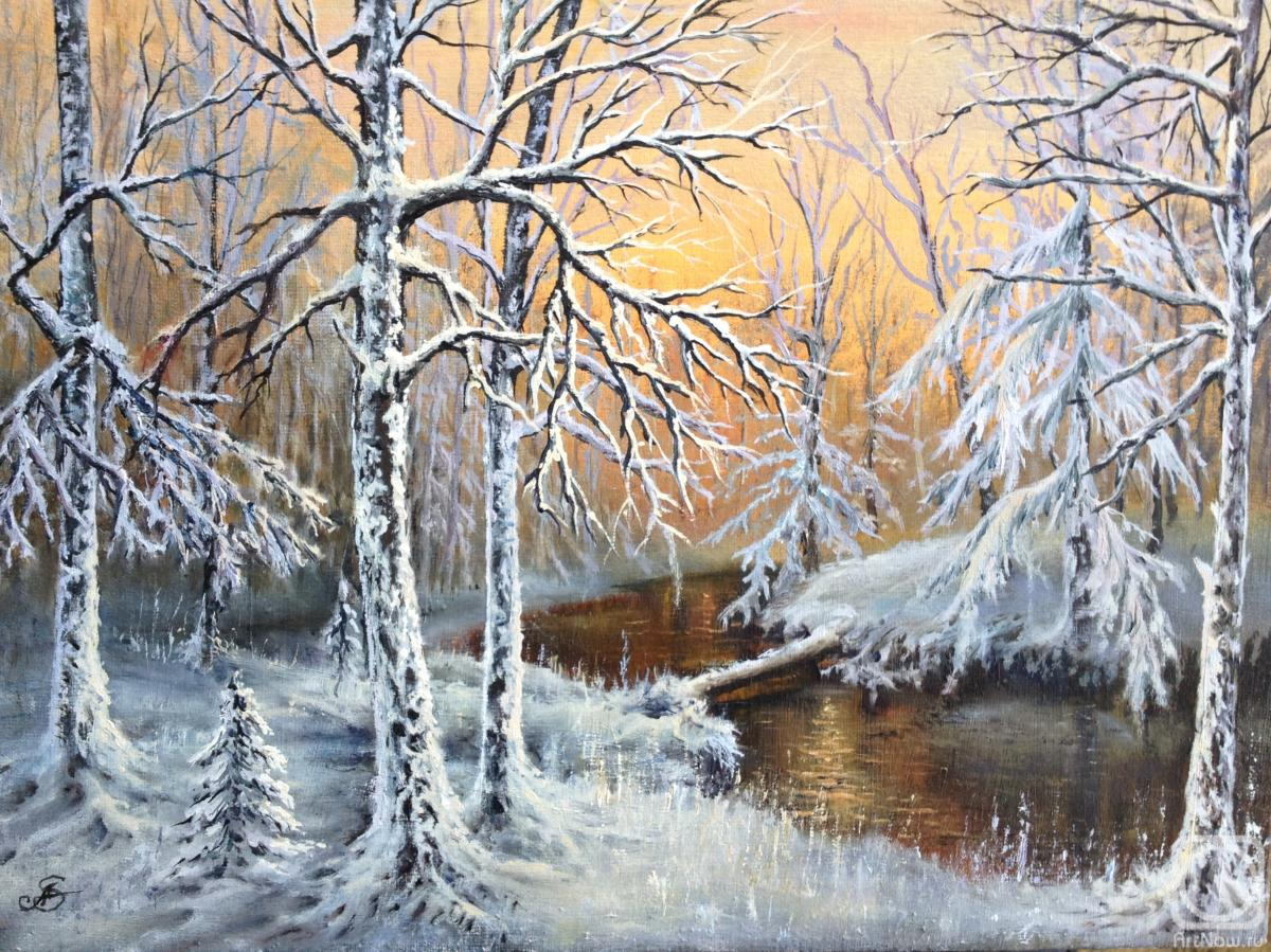 Smetankin Anatoliy. The magic of a winter morning