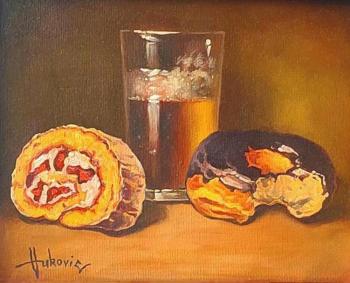 Beer and pastries (  ). Vukovic Dusan