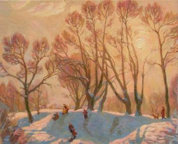 Winter hill. Pleshkova Yuliya
