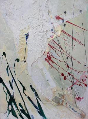 Brush Fallen (Expressive Abstract Art). Apon Yana
