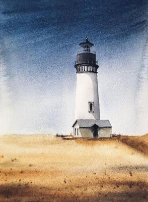 Oregon Lighthouse. Podgornyh Mariya