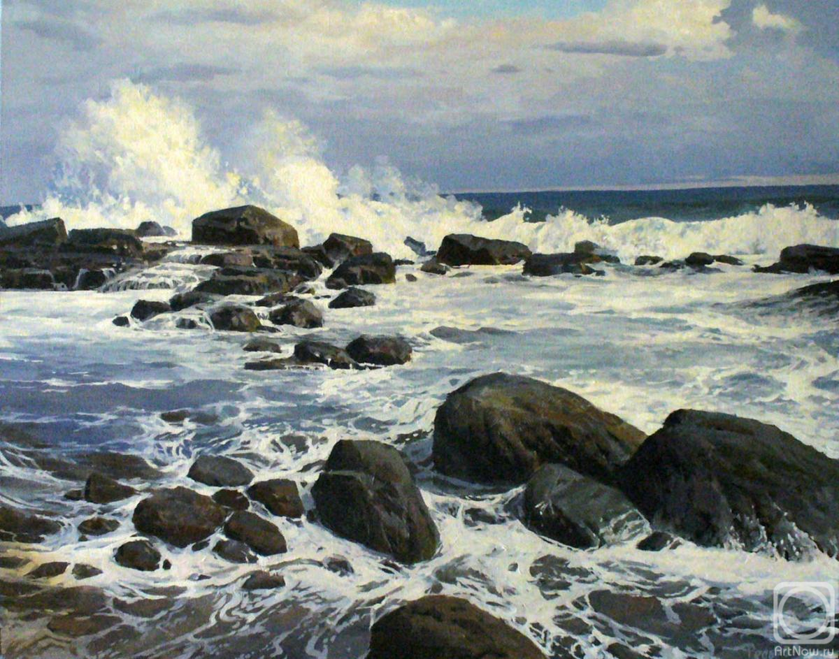 Fyodorov Vladymir. "...The ocean breathes with a steady wind"