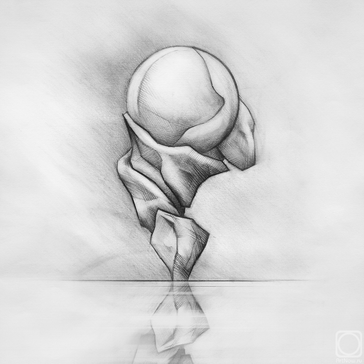 Pshenichnyi Andrey. Composition with ball No. 3