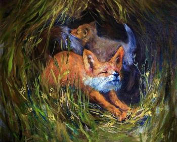 Foxy burrow. Stavinova-Vasileva Anastasiya