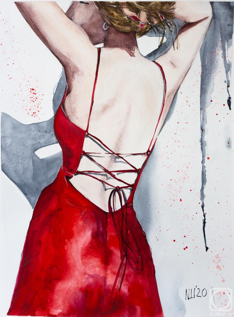 Mikhailo Nadia. Red Dress