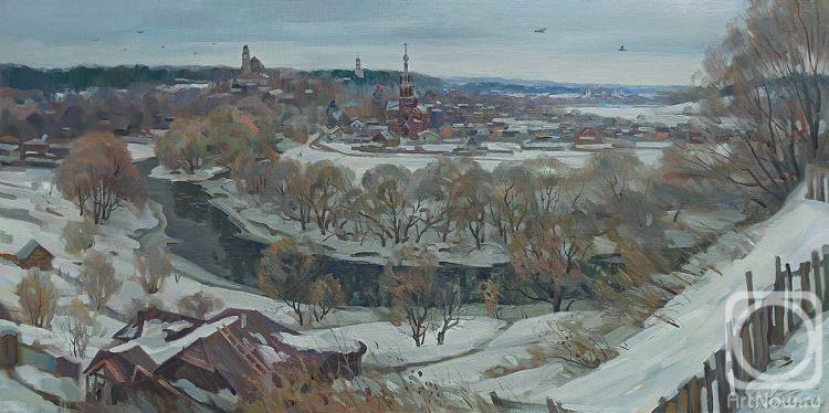 Zhlabovich Anatoly. Winter panorama. Borovsk