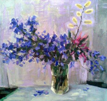 The bunch of flowers from forest. Knecht Aleksander