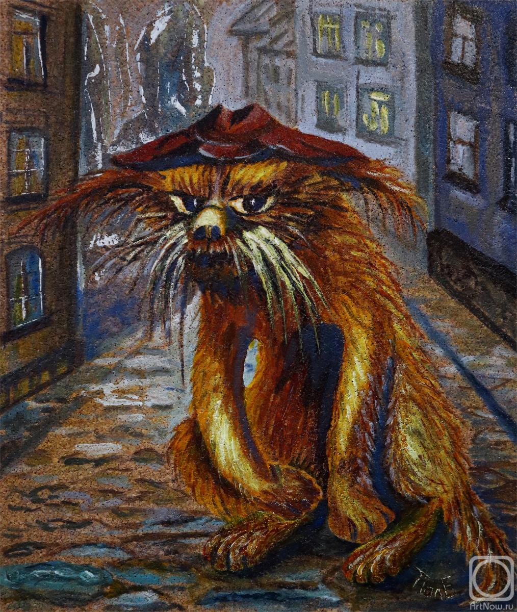 Polischuk Olga. The cat is homeless