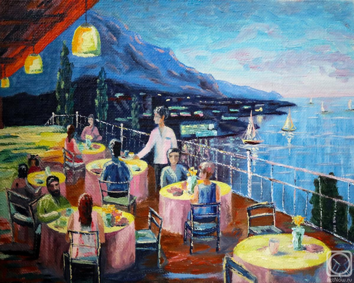 Polischuk Olga. Seaside Cafe