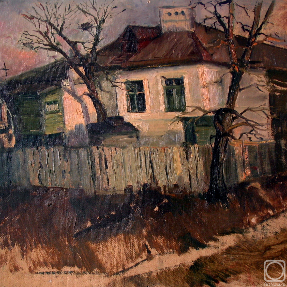 Tsybulina Nelli. SUNSET OF THE OLD HOUSE