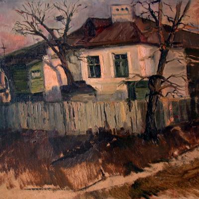 SUNSET OF THE OLD HOUSE. Tsybulina Nelli