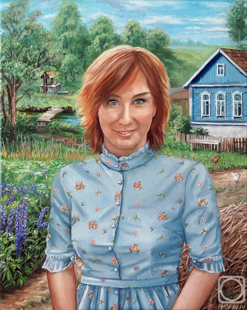 Belova Viktoria. Portrait of Marina