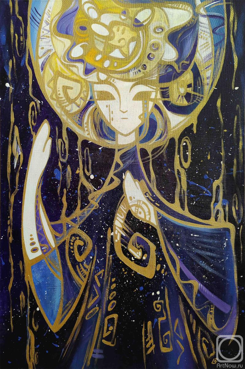 Belasla Yuliya. The moon