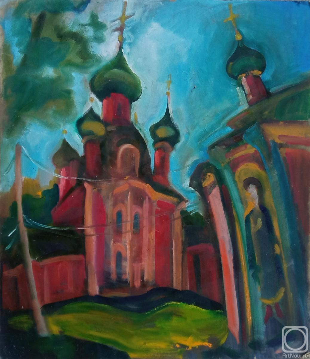 Konyaeva Olga. Vladimir Cathedral and Alexander Nevsky Church, Peresavl-Zalessky