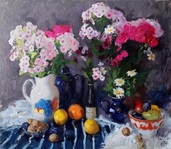 Still life with phlox. Salahova Darya
