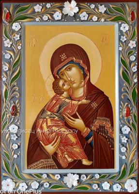 Mother of God of Vladimir. Moskalu Anna