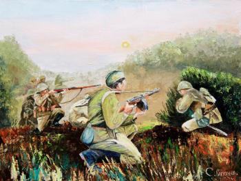 Behind enemy lines (Patriotic War). Gaponov Sergey
