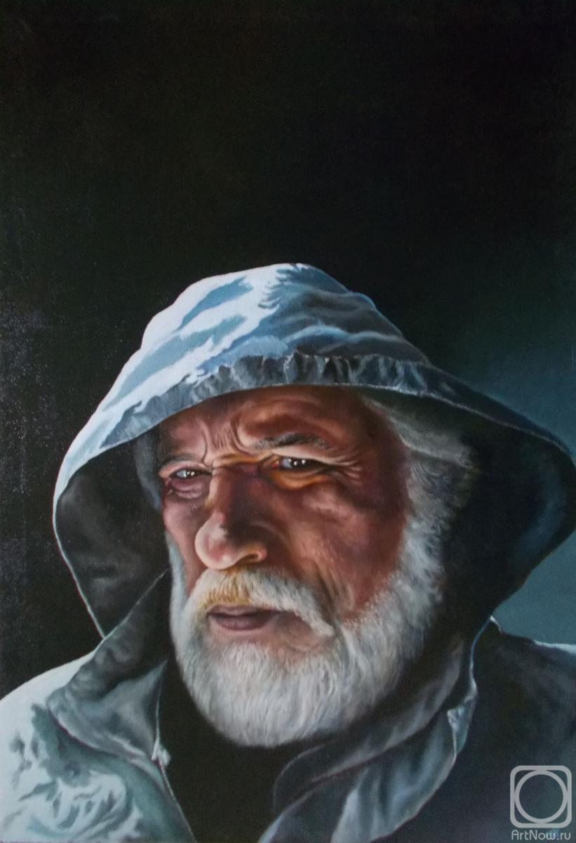 Abaimov Vladimir. Through the Years (Self- portrait in the Hood)