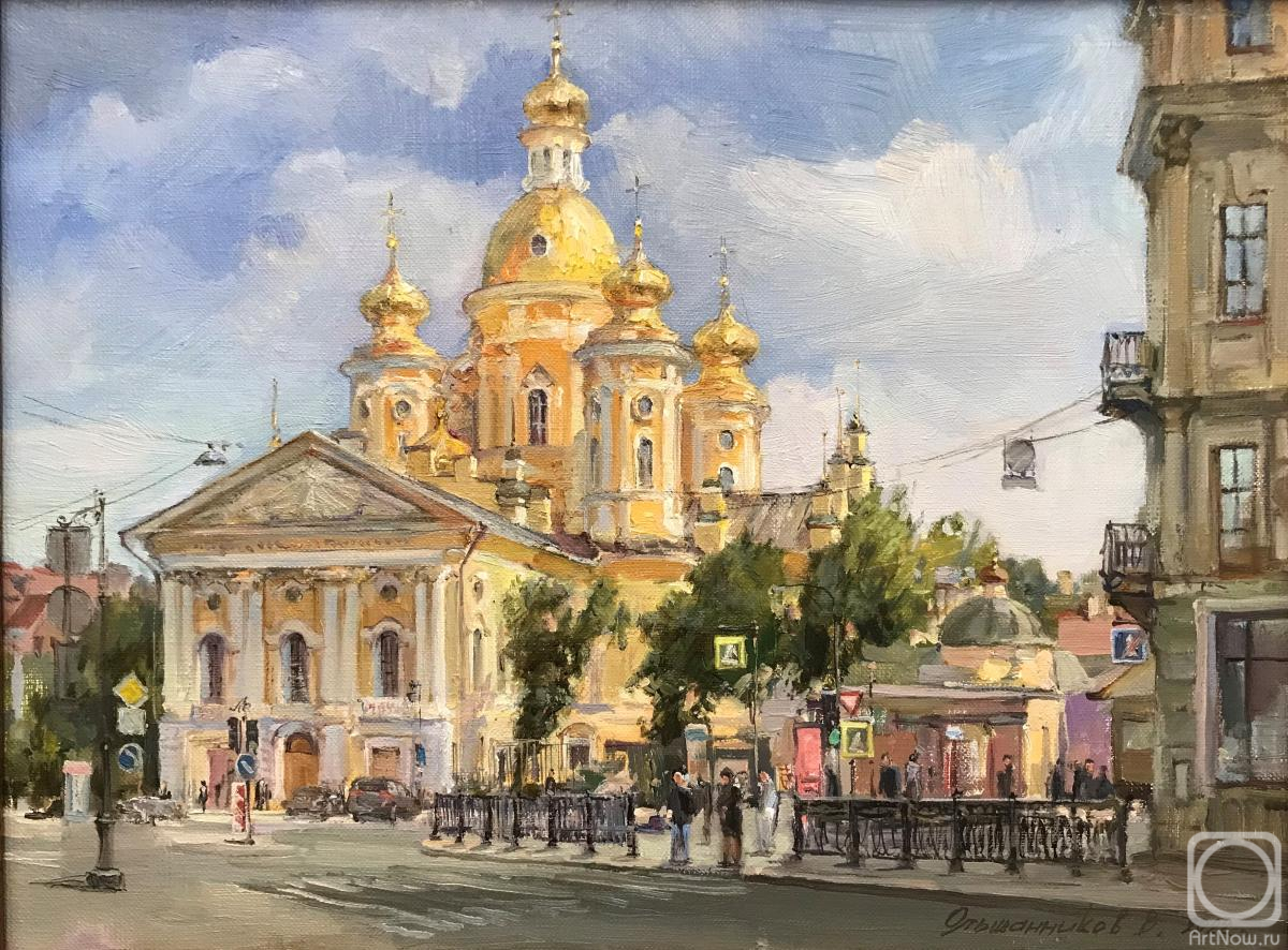 Olshannikov Vasiliy. Vladimir Cathedral", St. Petersburg