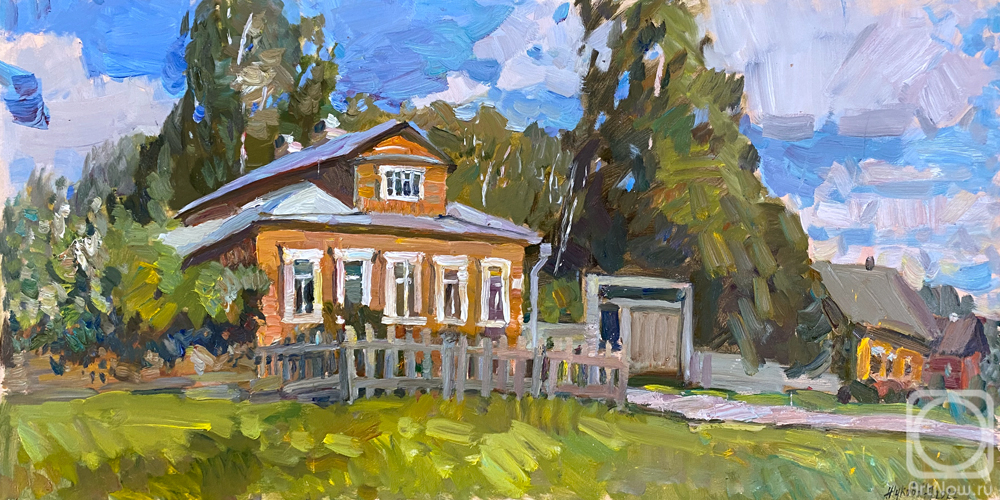Zhukova Juliya. Vasnetsov's estate in the village of Ryabovo