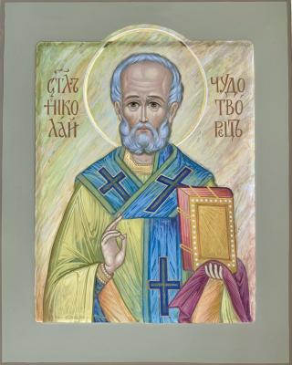 Icon of St. Nicholas the Wonderworker. Nikitin Sergey