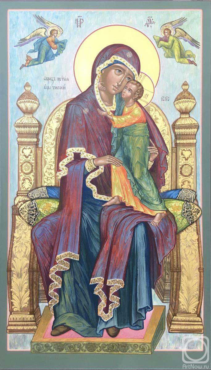 Nikitin Sergey. Image of the Tolga Icon of the Mother of God