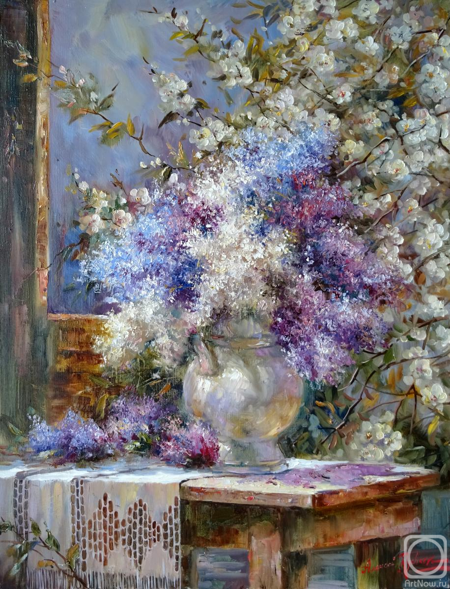 Rychkov Aleksey. Bouquet of lilac