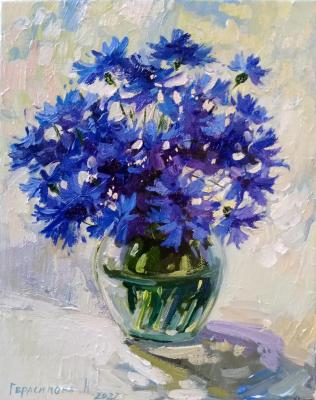 Blue bouquet. Gerasimova Natalia