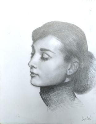 Audrey Hepburn. Goldstein Tatyana