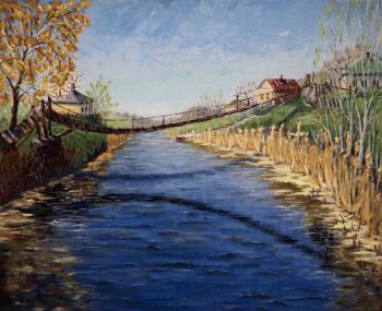 Spring on the river. Polischuk Olga