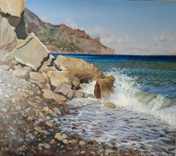 White sail (Sea Pebbles). Savitskaya Sviatlana