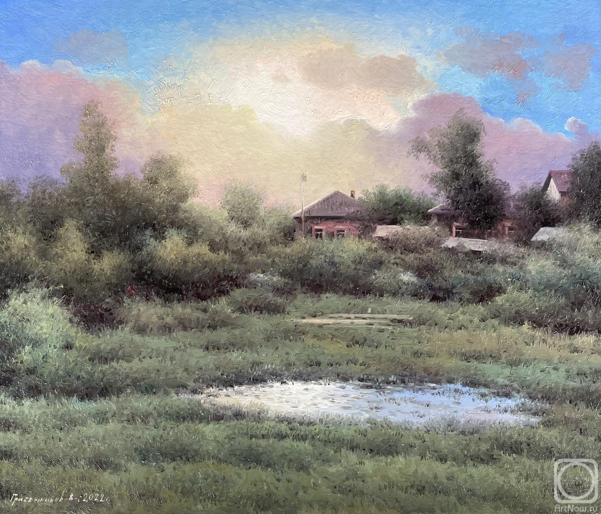 Gribennikov Vasily. Evening landscape