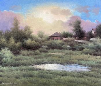 Evening landscape. Gribennikov Vasily