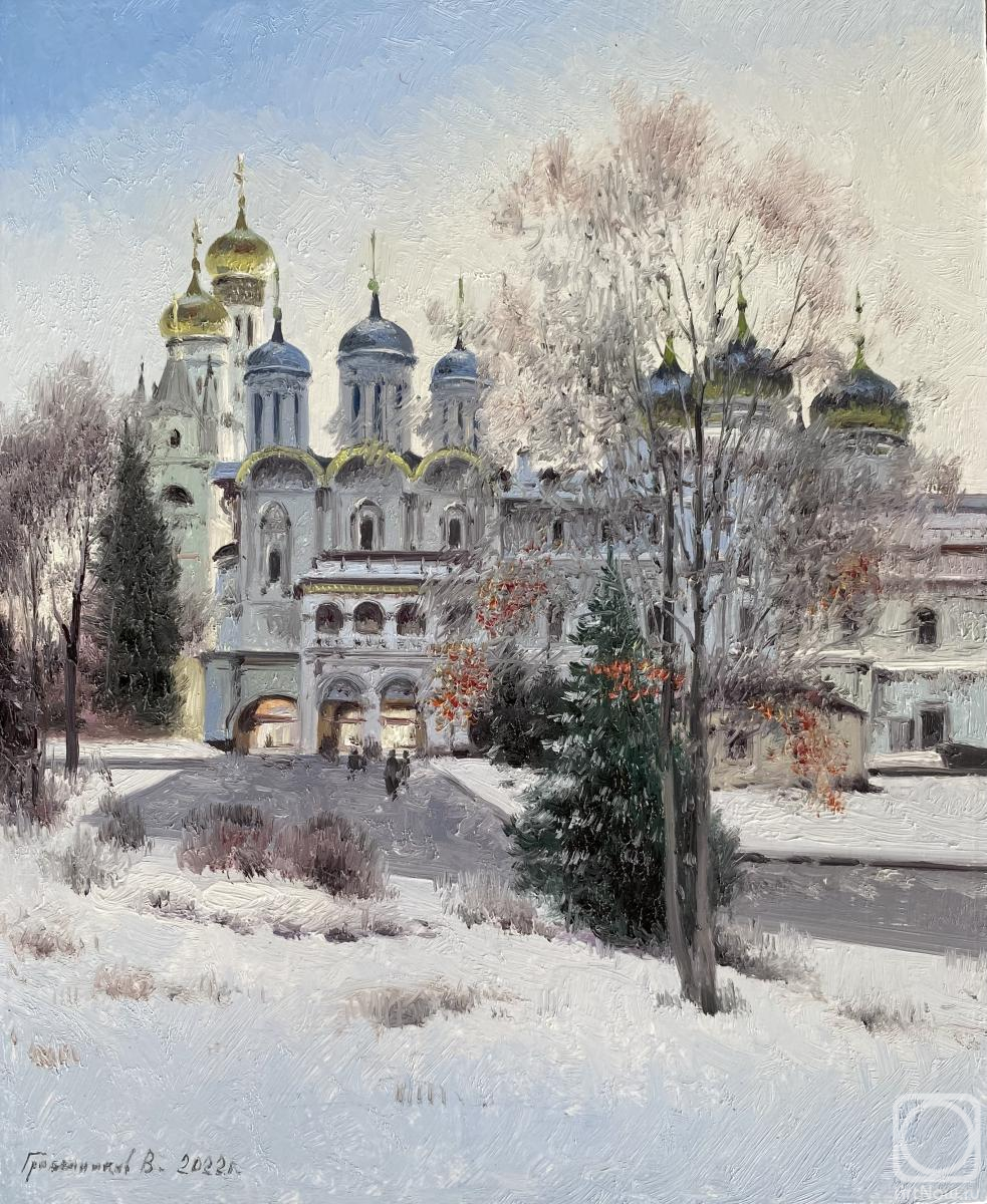 Gribennikov Vasily. Corner of the temple complex of the Moscow Kremlin