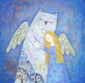 Angel for the cat. Razina Elena