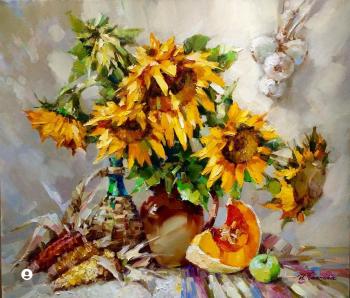 Sunflowers. Kaspina Irina