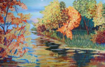 Reflections of autumn (Paintings For Sale). Polischuk Olga