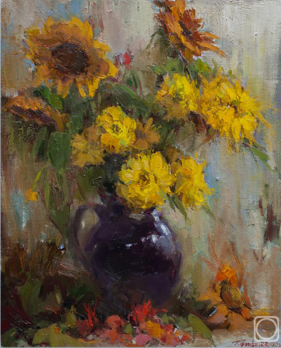 Burtsev Evgeny. Yellow flowers