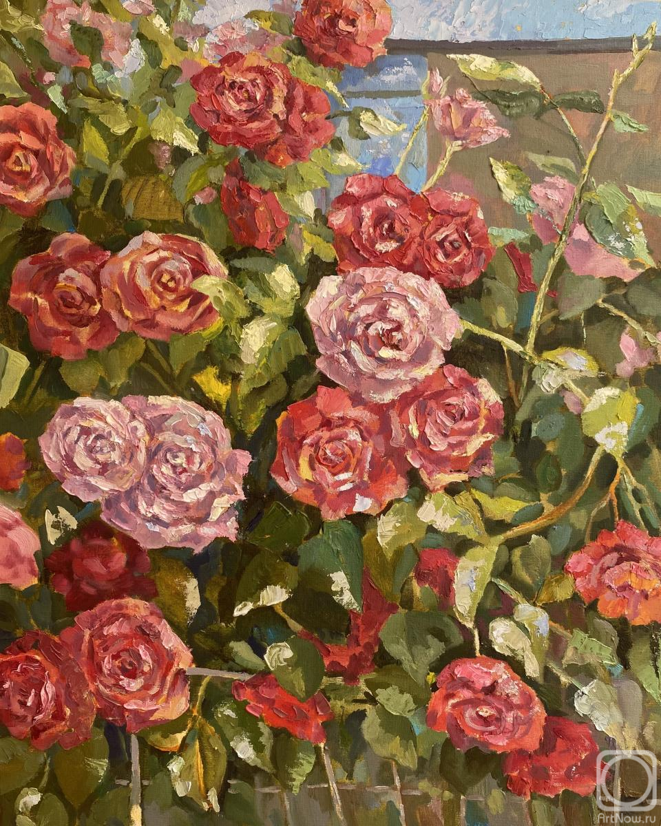Bernovskaya Anastasiya. Roses from garden