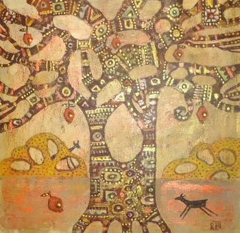 Tree of Life (Deer Amulet). Razina Elena