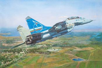 Aircraft MiG-35. Between heaven and earth