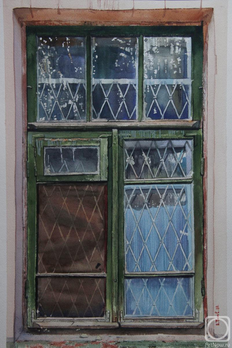 Panov Evgeniy. Green window