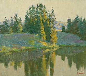 By a quiet lake. Panov Igor