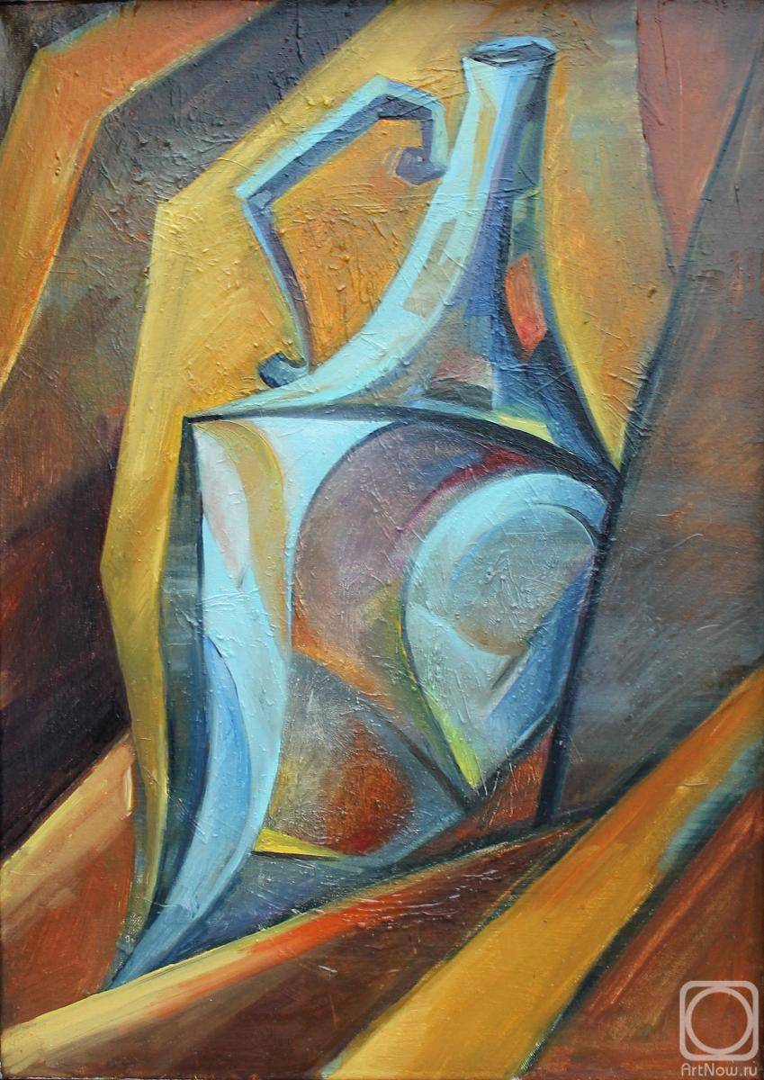 Motrichuk Mihail. Bottle in the sand