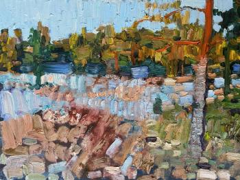 Autumn. Bay coast (Painting Strokes). Voloshin Nikita