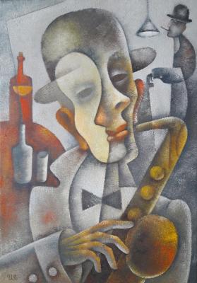 In A Bar (Saxophonist). Ivanov Evgeniy