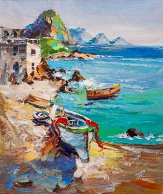 In the stillness of the sea. Siesta. Rodries Jose