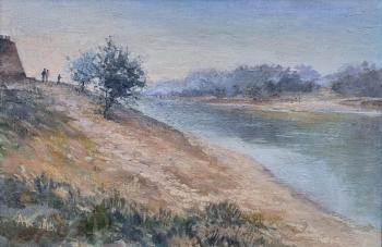 Morning on the river. Kolobneva Antonina